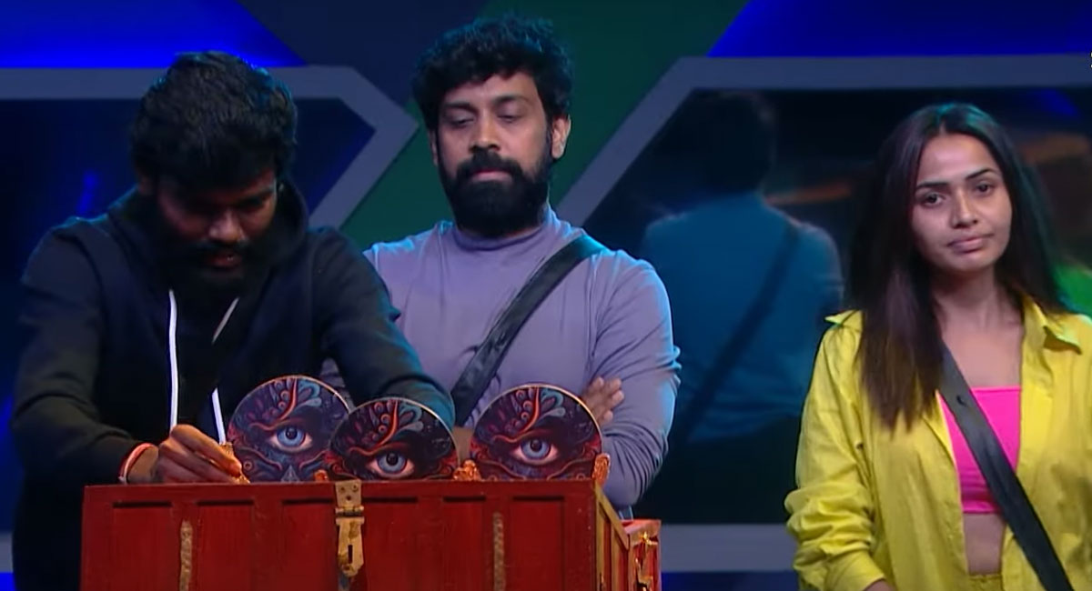 Bigg Boss Telugu 7 : సందీప్, ప్రశాంత్, శోభ పవరాస్త్రలను తిరిగి తీసేసుకున్న బిగ్ బాస్.. డ్యాన్స్ చేసిన శివాజీ.. అసలు గేమ్ ఇప్పుడే స్టార్ట్ అయింది