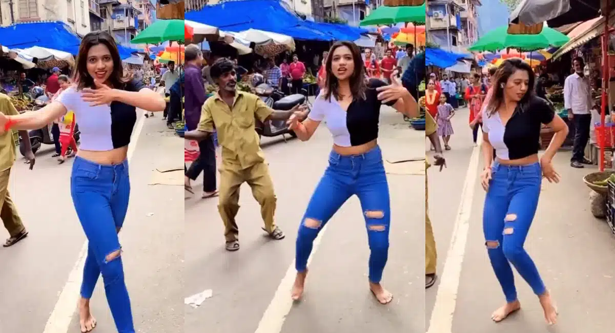 Girl dance video viral