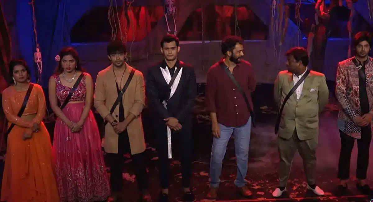 subhasree and gautham eliminated from bigg boss house