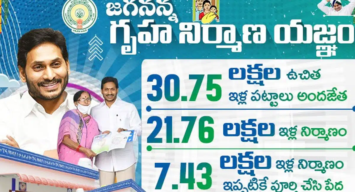 Jagananna Gruha Nirmana Yagnam scheme