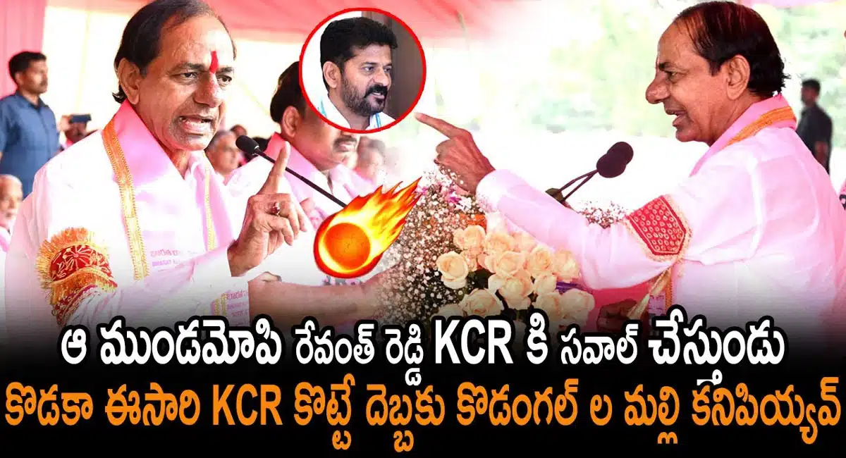 kcr shocking comments on revanth reddy