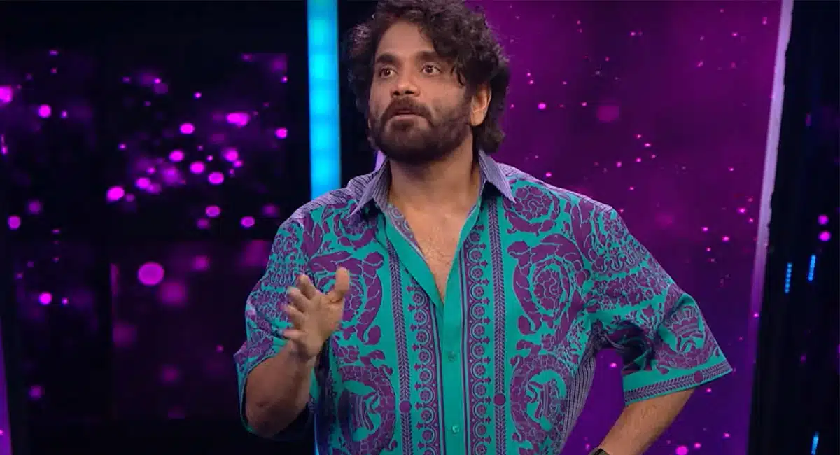 nagarjuna fires on contestants in bigg boss telugu 7