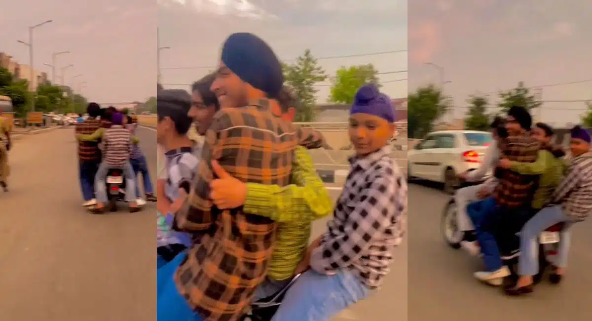 Viral News Young boys bike ride for reels