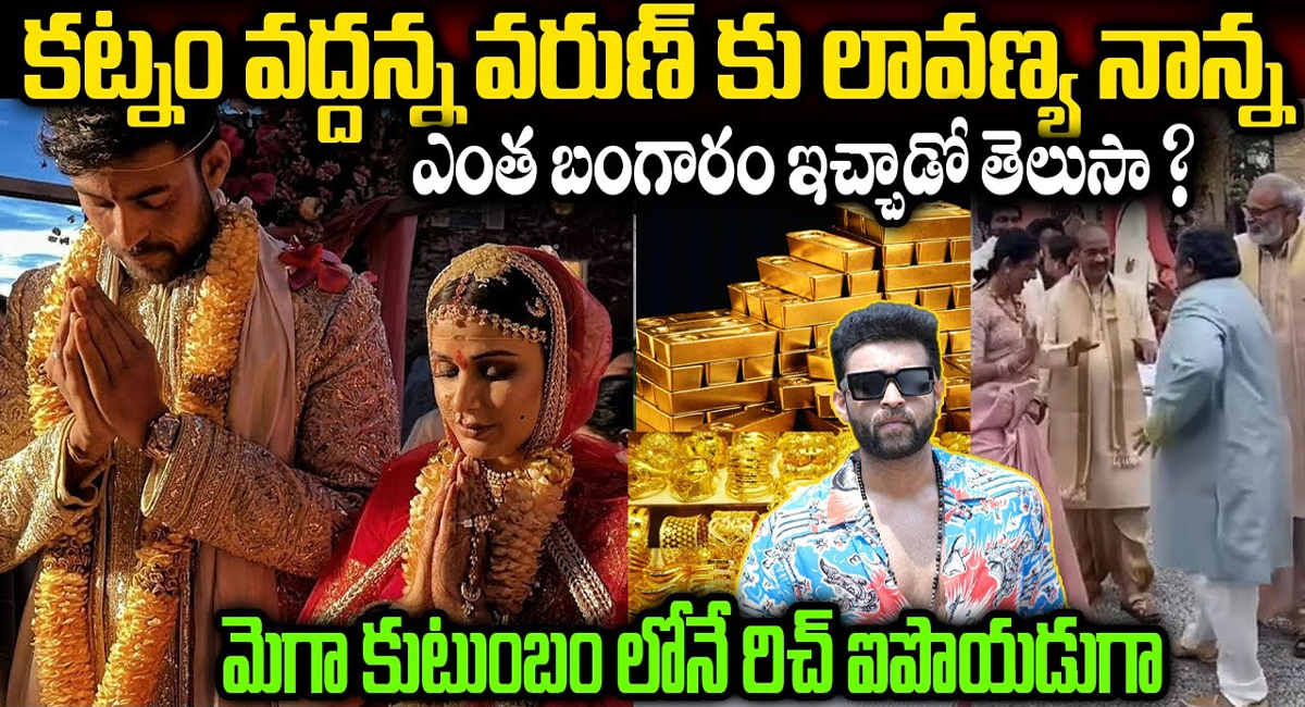 Varun Tej – Lavanya Tripathi : మెగా ఫ్యామిలీకి లావణ్య ఎంత కట్నం తీసుకొచ్చిందో తెలుసా..?