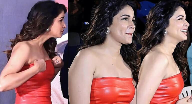 Lavanya Tripathi : రెడ్ డ్రెస్ లో మెగా కోడలు లావణ్య త్రిపాఠి స్టన్నింగ్ లుక్స్.. !!