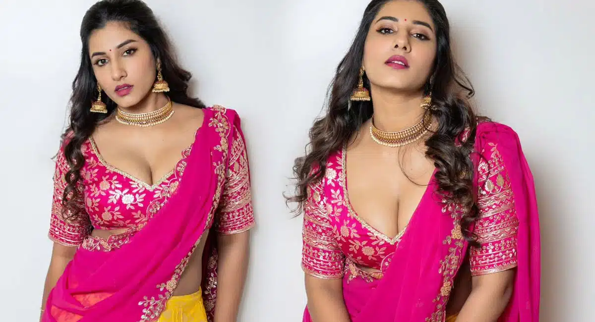 Vishnu Priya : ఫింక్ లంగాఓనీలో విష్ణుప్రియ భారీ అందాల జాతర..!