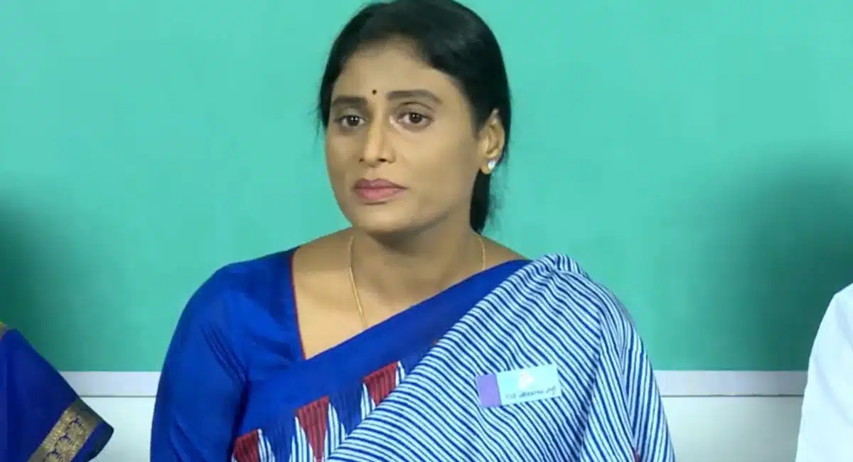ys sharmila to give support to congress party