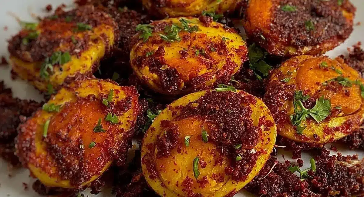 Spicy Egg Recipe : కోడిగుడ్డు వేపుడు ఉల్లికారం ఇలా చేశారంటే ఇంట్లో వాళ్ళు మొత్తం లాగించేస్తారు..
