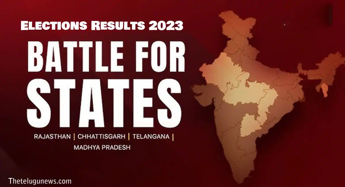 Madhya Pradesh - Rajasthan : మ‌ధ్య‌ప్ర‌దేశ్‌, రాజ‌స్థాన్ రాష్ట్రాల్లో లీడ్ లో బీజేపీ.. కాంగ్రెస్ కొన్ని చోట్ల ఆధిక్యంలో