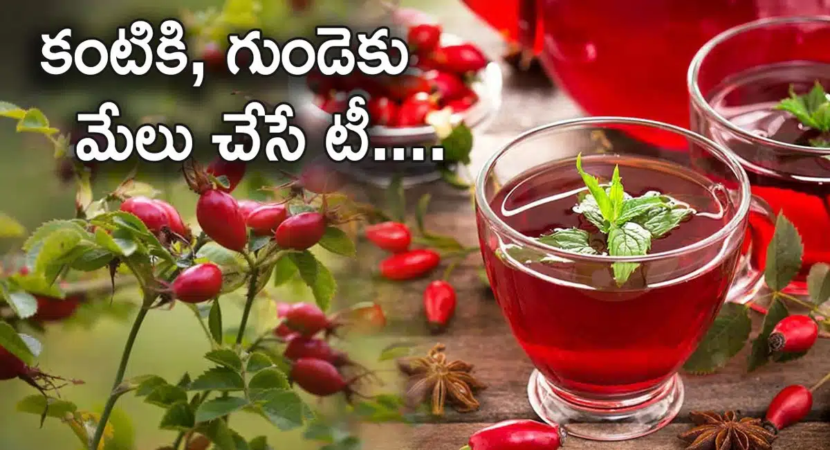 Rose Hips Tea : ఈ టీ చేసే మేలు గుండెకు, కంటికే కాకుండా ఇంకా ఎన్నో వ్యాధులకు చెక్ పెడుతుంది…!!