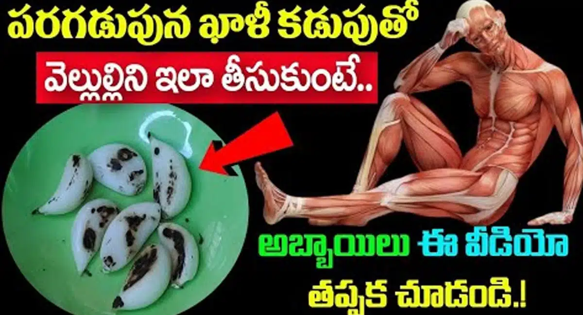 పరగడుపున వెల్లుల్లి ఇలా తీసుకుంటే చాలు... అబ్బాయిలు ఈ విషయాలు తప్పక తెలుసుకోవాలి...!