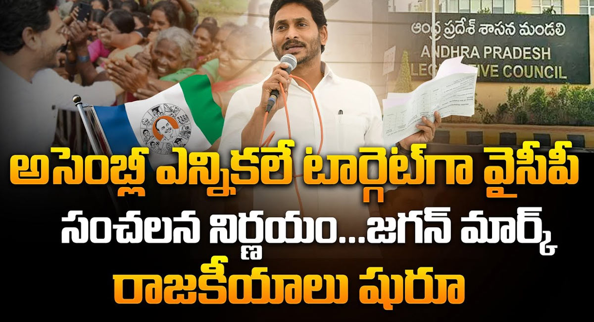 YS Jagan : జగన్ మార్క్ రాజకీయం స్టార్ట్.. టీడీపీకి చుక్కలే ఇక.. అసెంబ్లీ ఎన్నికలే టార్గెట్