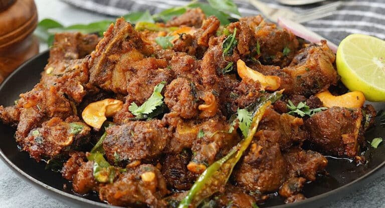 Mutton Fry  Recipe మటన్ ఫ్రై ఇలా చేస్తే ముక్క గట్టిగా లేకుండా నోట్లో వేస్తే ఫాస్ట్ గా కరిగిపోతుంది…