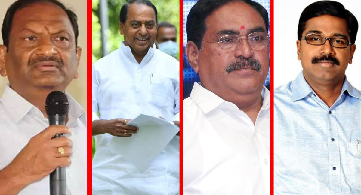 Telangana Elections Results 2023 : ఓట‌మి దిశ‌గా ఆరుగురు తెలంగాణ మంత్రులు