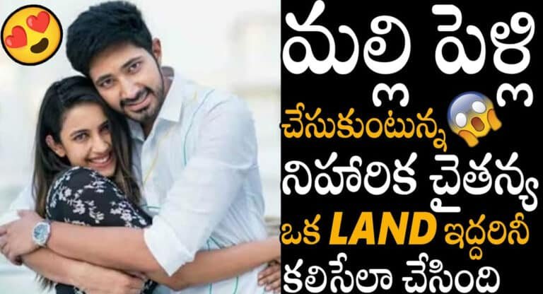 Niharika : మళ్లీ కలుసుకోబోతున్న నిహారిక- చైతన్య .. ఒక ల్యాండ్ వీరిద్దరిని నిజంగా కలపనుందా..!