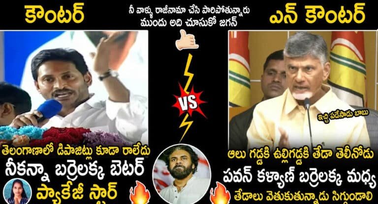 YS Jagan Mohan Reddy : పవన్ కళ్యాణ్ పై చేసిన వ్యాఖ్యలకు వై.యస్.జగన్మోహన్ రెడ్డి కి గట్టి కౌంటర్ ఇచ్చిన చంద్రబాబు నాయుడు..!