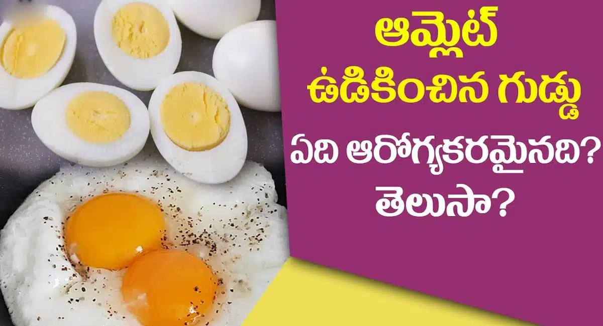 Health Tips : ఉడికించిన కోడిగుడ్డు మంచిదా.? ఆమ్లెట్ మంచిదా.? ఏది ఆరోగ్యకరమైనది..!!