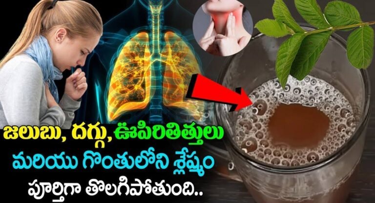 Health Tips : జలుబు, దగ్గు, ఊపిరితిత్తులు మరియు గొంతులోని స్లేష్మం పూర్తిగా తొలగిపోతుంది…!!