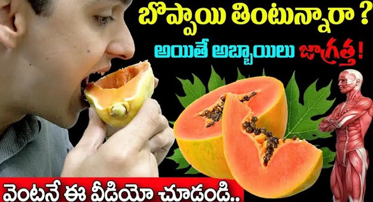 Pappaya : బొప్పాయి తింటున్నారా.? అయితే అబ్బాయిలు జాగ్రత్త..!!