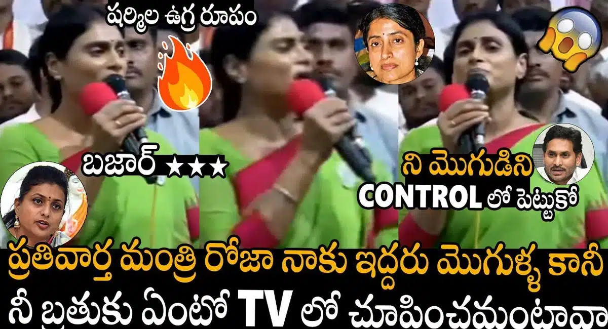 YS Sharmila : మరోసారి వైయస్సార్ సీపీ నాయకులపై తీవ్రస్థాయిలో విమర్శలు గుప్పించిన వైఎస్ షర్మిల..!