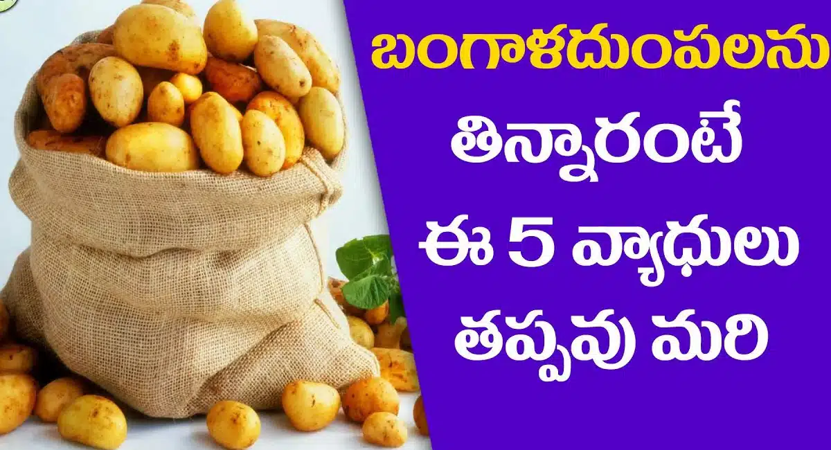 Health Benefits : బంగాళదుంపలను ఇలా గాని తిన్నారంటే ఈ 5 వ్యాధులు మిమ్మల్ని ఎప్పటికీ వదలవట...