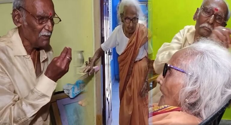 Viral News : తల్లికి 104 వ పుట్టిన రోజును జరిపిన 90 ఏళ్ల కొడుకు.. వీడియో !