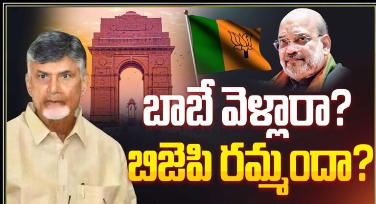 BJP : చంద్రబాబు నాయుడుని బీజేపీ పిలిచిందా లేక ఆయనే వెళ్లారా..??