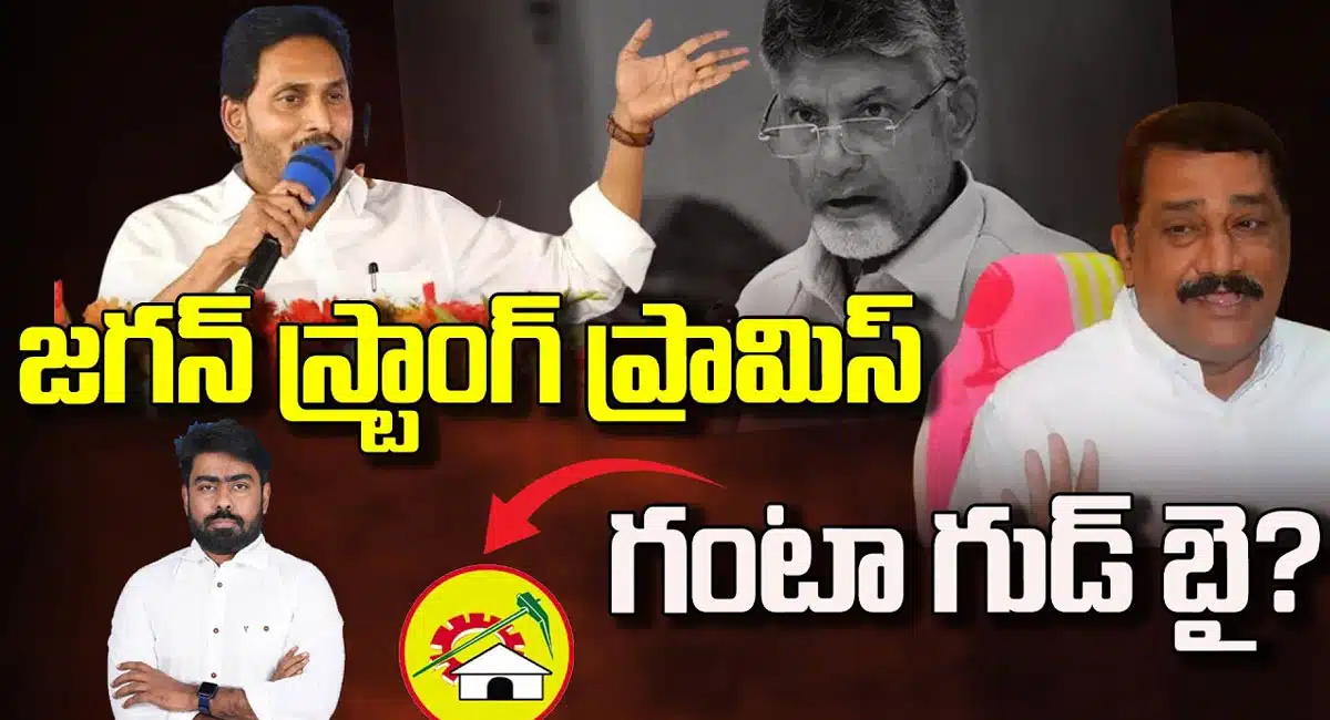 Ganta Srinivasa Rao : వైఎస్ జగన్ స్ట్రాంగ్ ప్రామిస్.. టీడీపీ కి గంటా గుడ్ బై ?