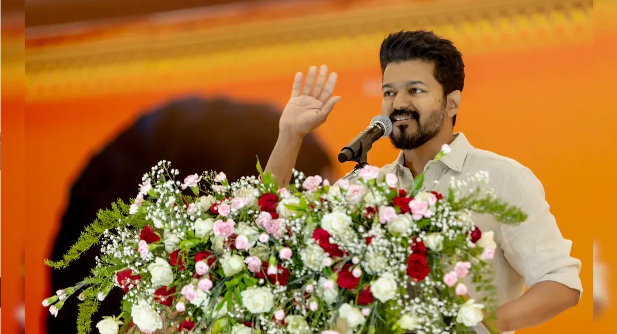 Vijay Thalapathy : రాజకీయాలలోకి విజయ్ దళపతి.. పార్టీ పేరు ఏంటంటే..??