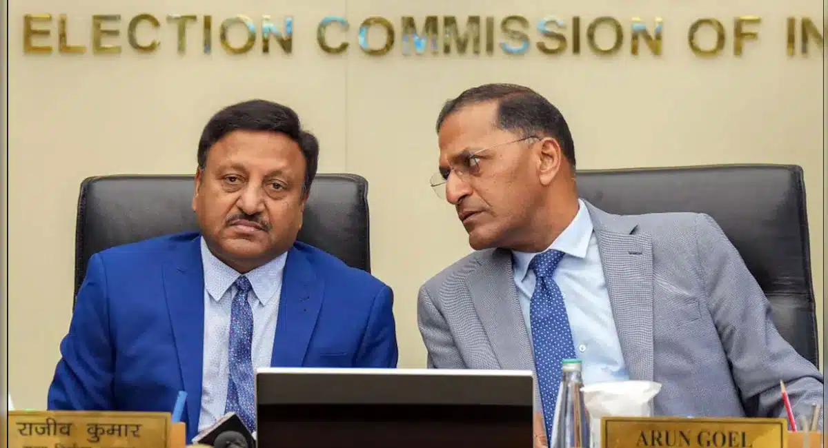 Arun Goel Vs Rajiv Kumar : రాజీవ్‌తో గోయల్‌ లడాయి.. కేంద్ర ఎన్నికల సంఘంలో మరోసారి అంతర్గత విభేదాలు..!