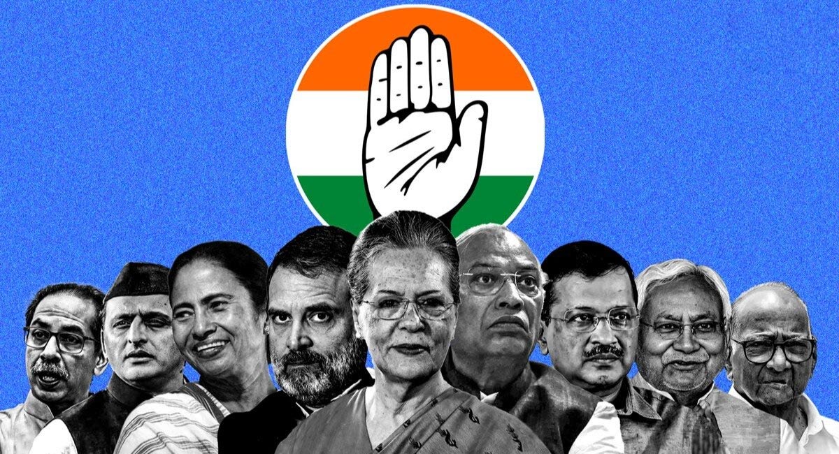 Congress : కాంగ్రెస్‌కు మిత్రుల శాపాల్‌ !