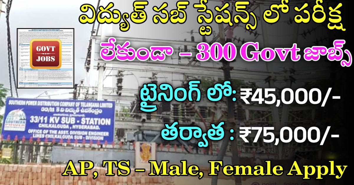 NHPC Recruitment : విద్యుత్ సబ్ స్టేషన్ లో 300 జాబ్స్… ఎలాంటి రాత పరీక్ష ఉండదు…!