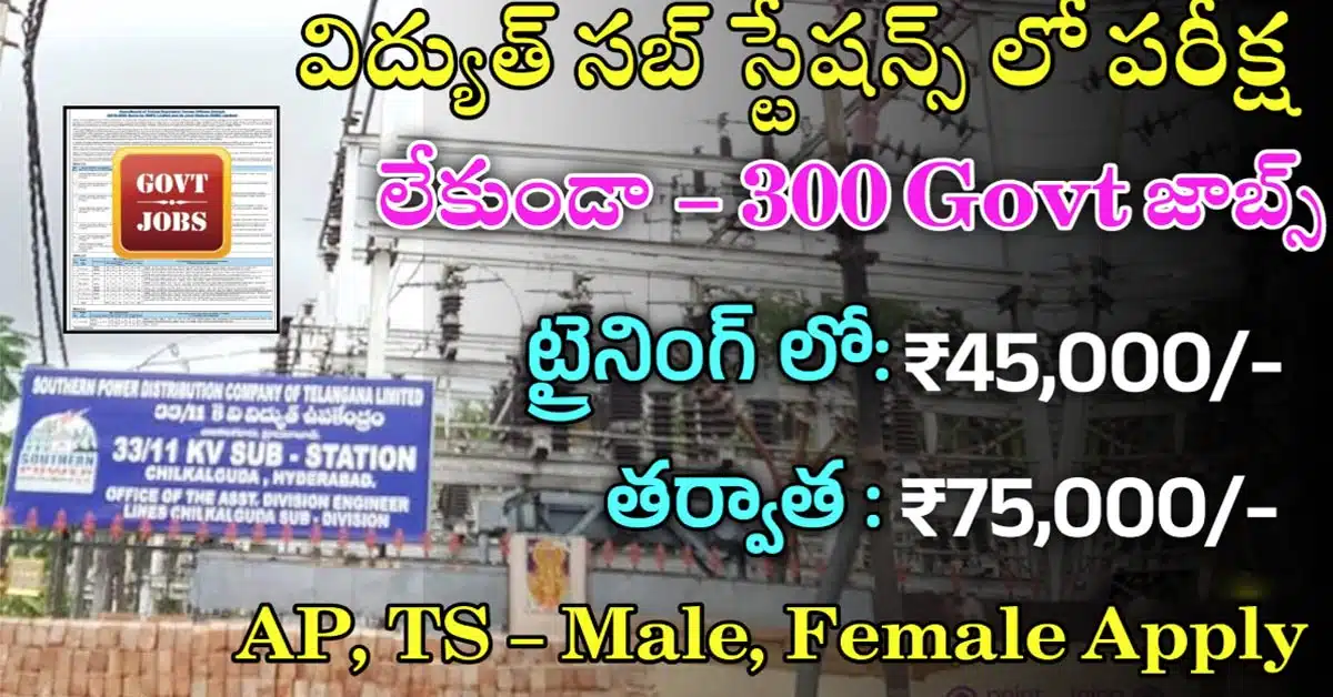 NHPC Recruitment : విద్యుత్ సబ్ స్టేషన్ లో 300 జాబ్స్... ఎలాంటి రాత పరీక్ష ఉండదు...!