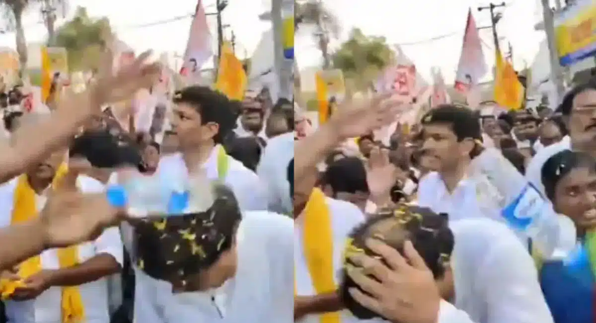 Nadendla Manohar : తెనాలిలో నాదెండ్లకు చేదు అనుభవం... వాటర్ బాటిల్ తో దాడి చేసిన టీడీపీ కార్యకర్తలు...!