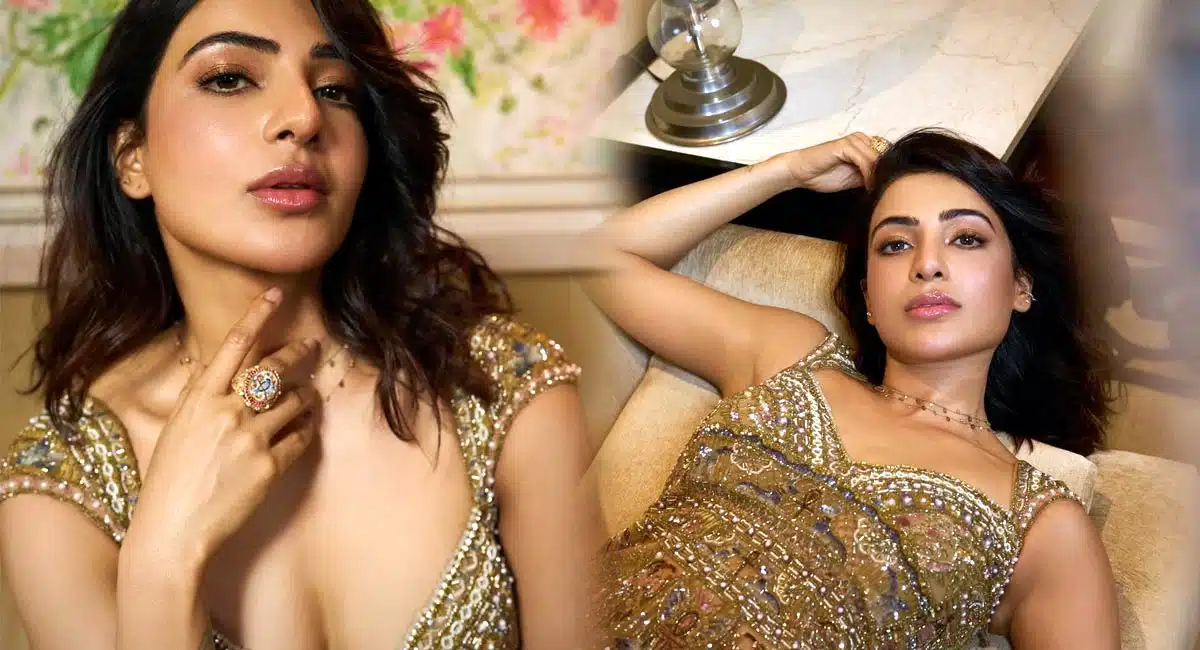 Samantha : ఏమైంది స‌మంత నీకు... ఎందుకు ఇంత‌లా అందాల‌న్నీ ఆర‌బోస్తున్నావ్‌..!