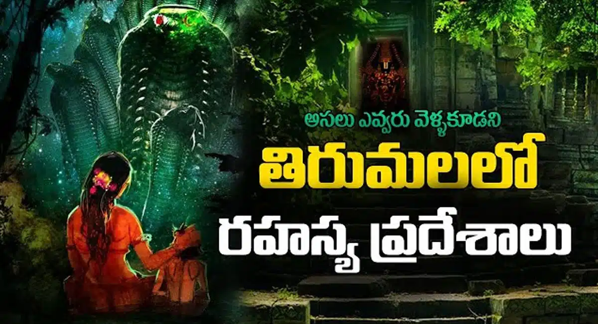 Tirumala : తిరుమలలో ఎవ్వరికి తెలియని ఎవ్వరూ వెళ్ళకూడని రహస్య ప్రదేశాలు ఇవే...!