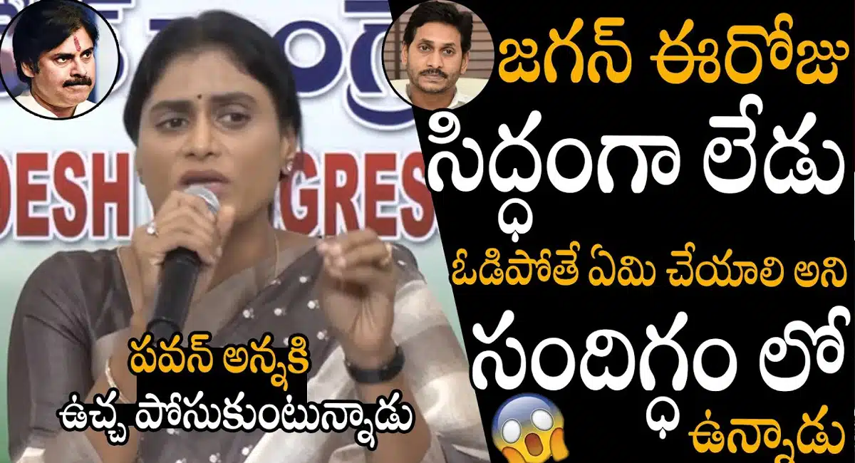 YS Sharmila : జగనన్న సిద్ధంగా లేడు.. ఓడిపోతే ఏం చేయాలో సందిగ్ధంలో ఉన్నాడు.. వైయస్ షర్మిల స్ట్రాంగ్ కౌంటర్
