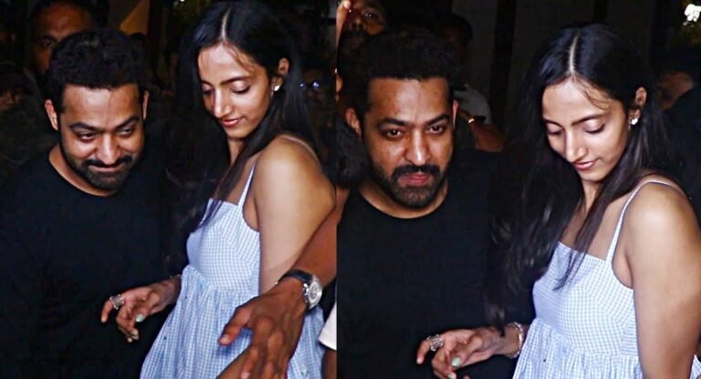 JR NTR : ఓవైపు షూటింగ్.. ఇంకోవైపు పార్టీయింగ్.. ముంబైలో ఎన్టీఆర్ దంపతుల సందడి.. వీడియో !