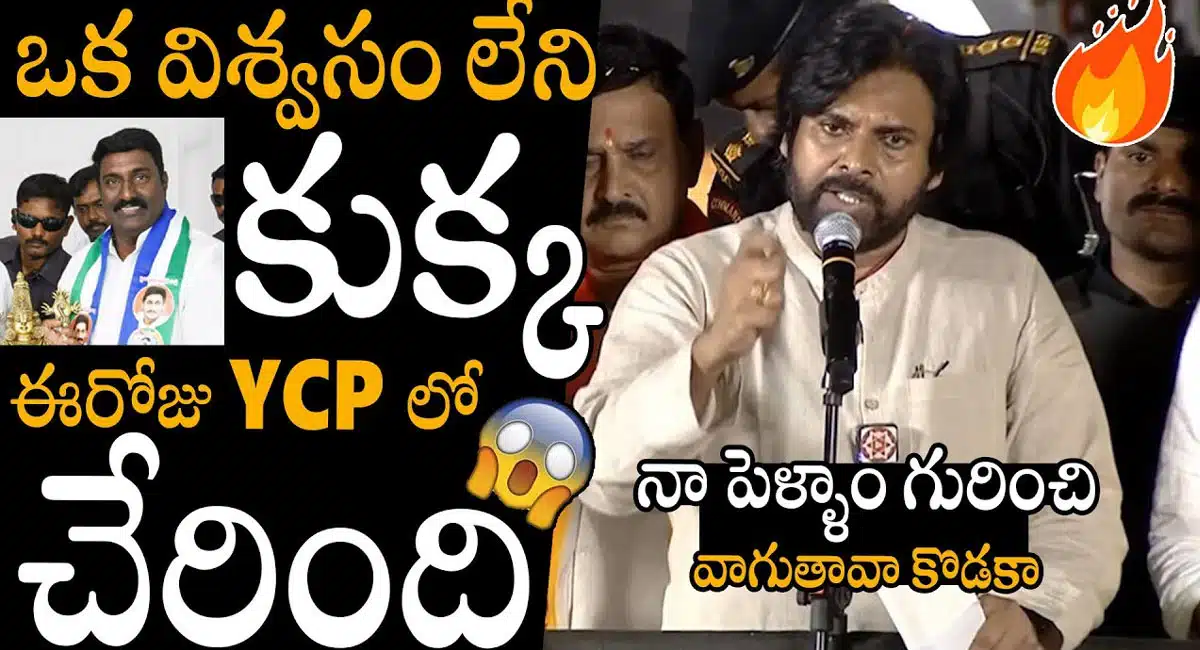 Pawan kalyan : తణుకు వేదికగా వై.యస్ జగన్ కు పవన్ సవాల్... దమ్ముంటే రా...!