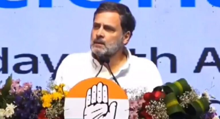 Rahul Gandhi : తుక్కుగూడ‌లో కాంగ్రెస్ మ్యానీఫెస్టో విడుద‌ల‌… కేసీఆర్ ఫోన్‌ట్యాపింగ్‌పై రాహుల్ గాంధీ సంచ‌ల‌న కామెంట్స్‌..!