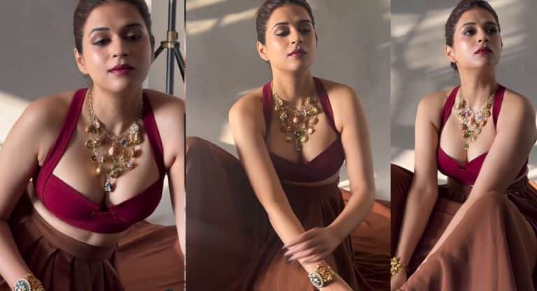 Shraddha Das : ఎంత శ్ర‌ద్ధ‌గా ప‌రువాల విందు అందిస్తున్నావ‌మ్మా.. కుర్రాళ్లు ఇలా అయితే ఏమై పోవాలి..!