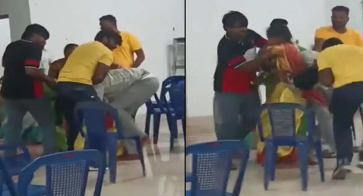 Viral Video : సినీ ఫ‌క్కీ టైపులో క‌ళ్ల‌ల్లో కారం చ‌ల్లి పెళ్లి కూతురు కిడ్నాప్‌కి య‌త్నం