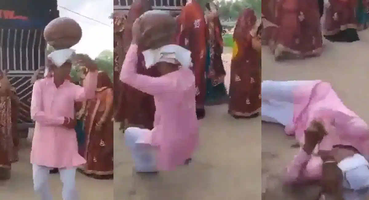 Viral Video : పెళ్లింట తీవ్ర విషాదం.. త‌ల‌పై కుండ పెట్టుకొని డ్యాన్స్ చేస్తూ హార్ట్ ఎటాక్‌తో మృతి..!