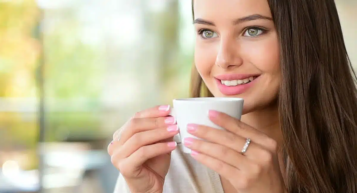 Drinking Coffee