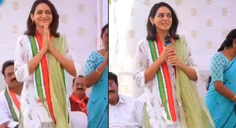 Venkatesh Daughter Ashrita : కాంగ్రెస్ పార్టీ తరఫున విక్టరీ వెంకటేష్ పెద్ద కూతురు ప్ర‌చారం…!