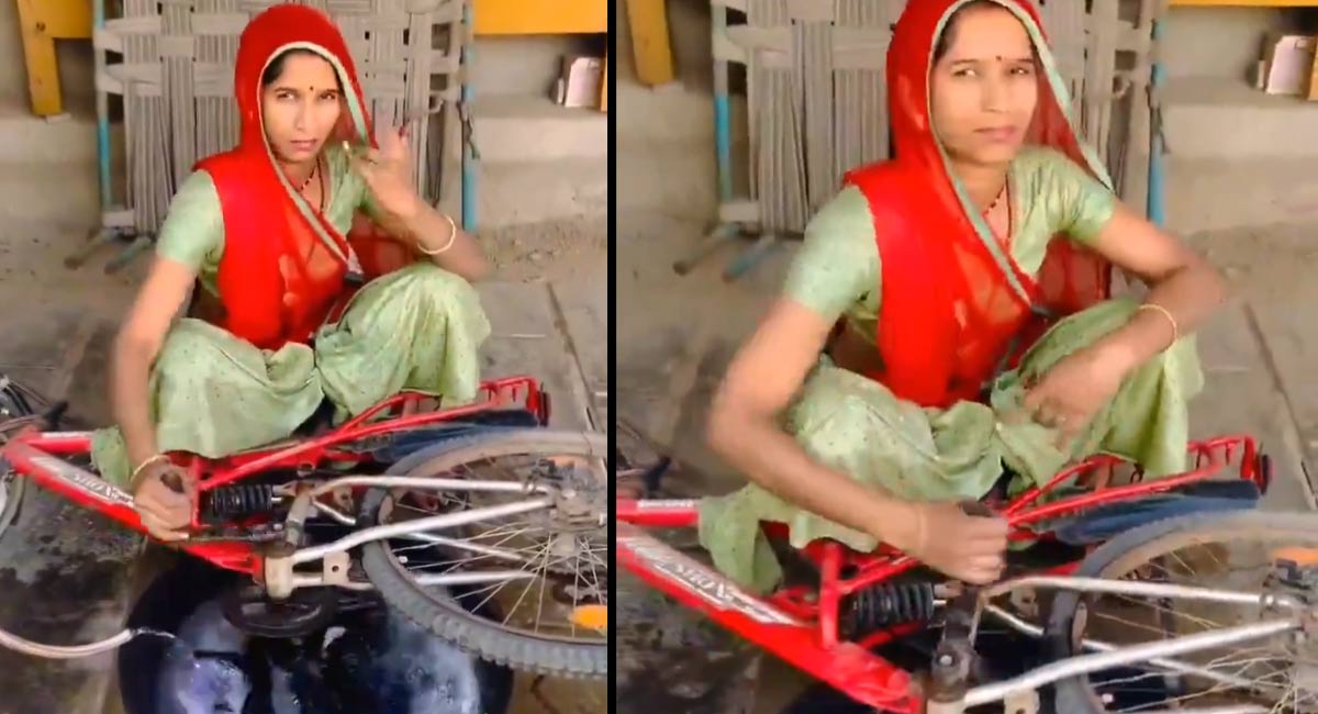 Viral video : సైకిల్ పెడల్ తో వాషింగ్ మిషన్... ఏంటి భయ్యా ఇలా కూడా వాడేస్తారా..?