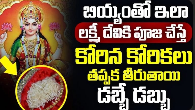 Lakshmi Devi Pooja : ఈ వస్తువులతో లక్ష్మీదేవి పూజ చూస్తే డబ్బే డబ్బు… తప్పక తెలుసుకోండి..!