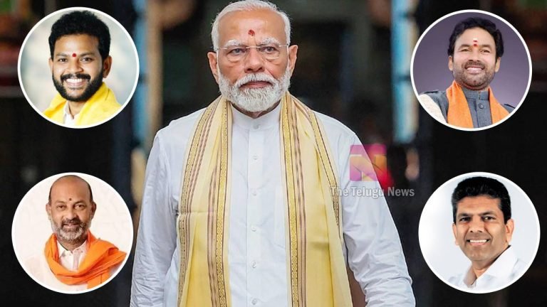 Modi Cabinet : మోదీ జ‌ట్టులో తెలుగు రాష్ట్రాల‌ కేంద్ర మంత్రులు ఇవే..!
