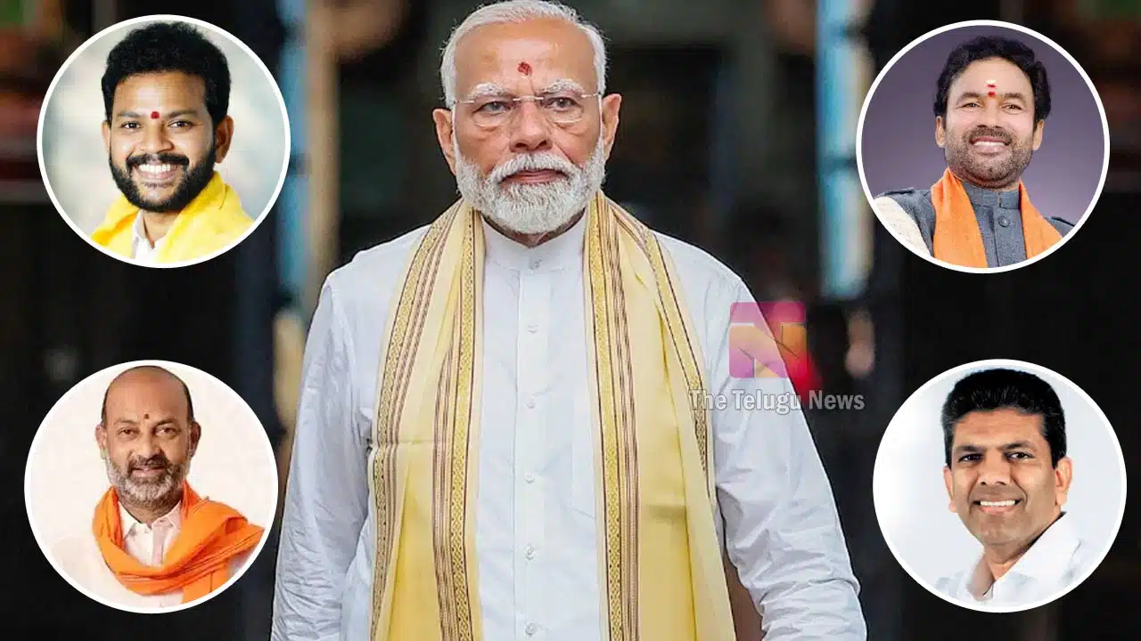 Modi Cabinet : మోదీ జ‌ట్ట‌లో తెలుగ రాష్ట్రాల‌ కేంద్ర మంత్రులు ఇవే..!