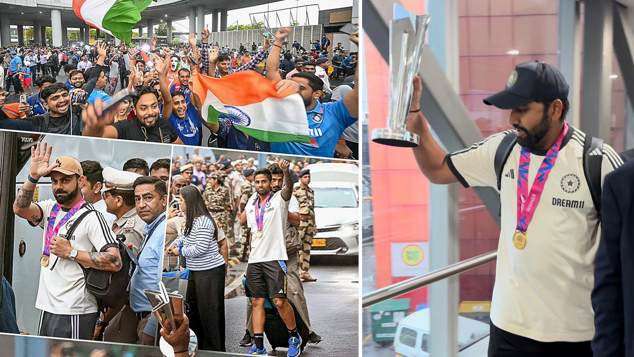 Team India : ఎట్ట‌కేల‌కి భార‌త్‌లో అడుగుపెట్టిన టీమిండియా.. సాయంత్రం భారీ ర్యాలీ.. ఎక్క‌డంటే..!